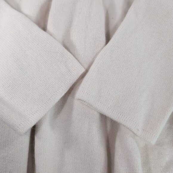 Isaac Mizrahi Target Wool Rabbit Hair Collared Cream Button Sweater Cardigan XXL - Picture 13 of 13